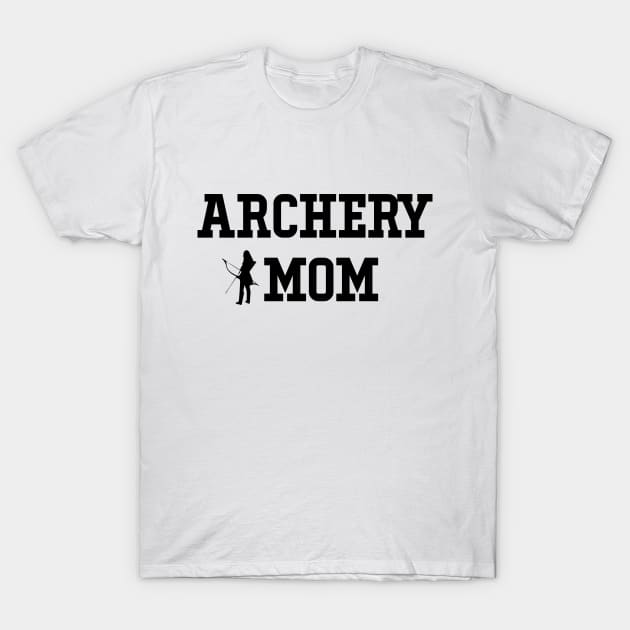 Archery Mom Bow Arrow Shooting Sports Hunter fuuny T-Shirt by soukai